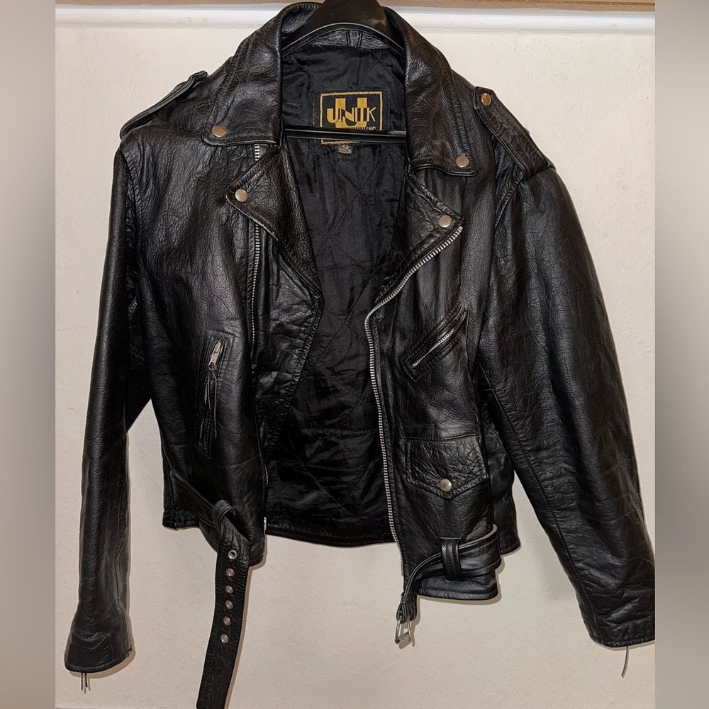 Unik Leather Biker Jacket