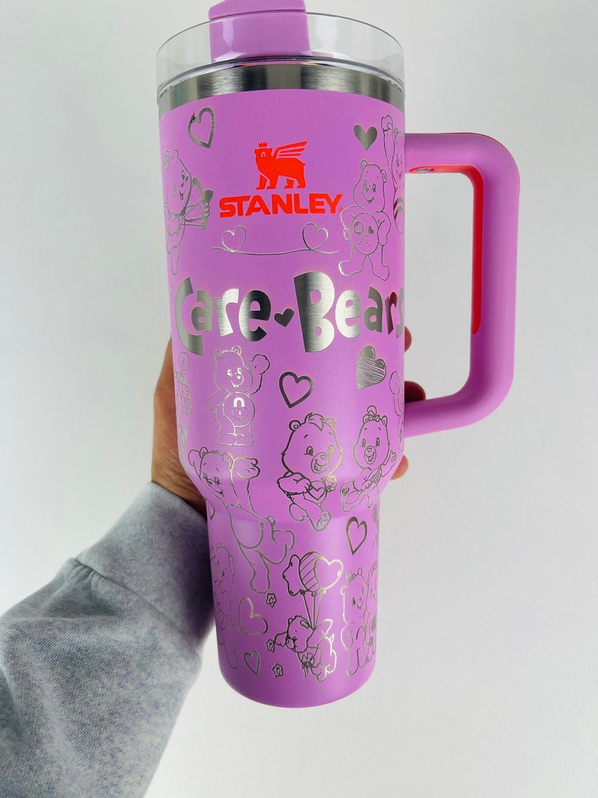 Stanley 40oz Amethyst Care Bears