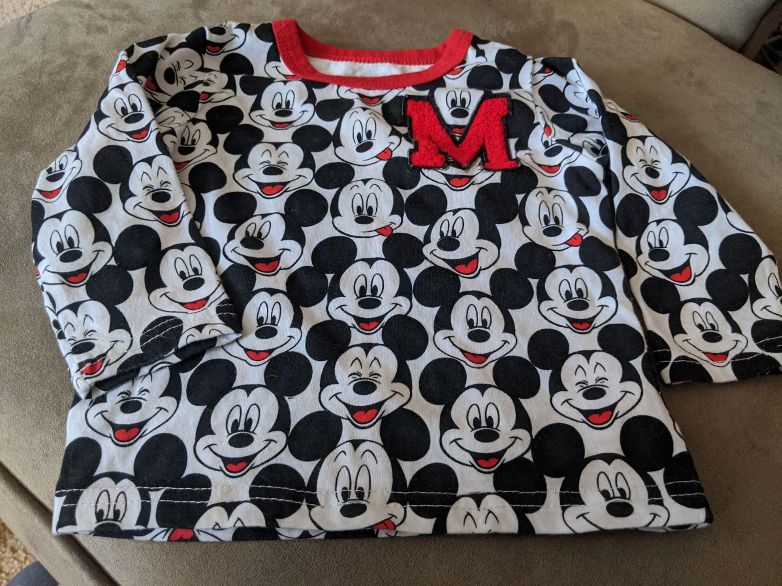 Disney Baby Mickey Mouse Shirt 12 months