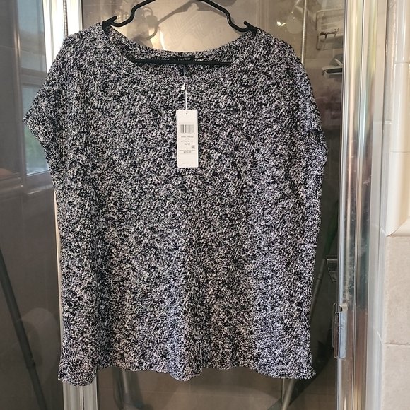 EILEEN FISHER ORGANIC LINEN COTTON TOP