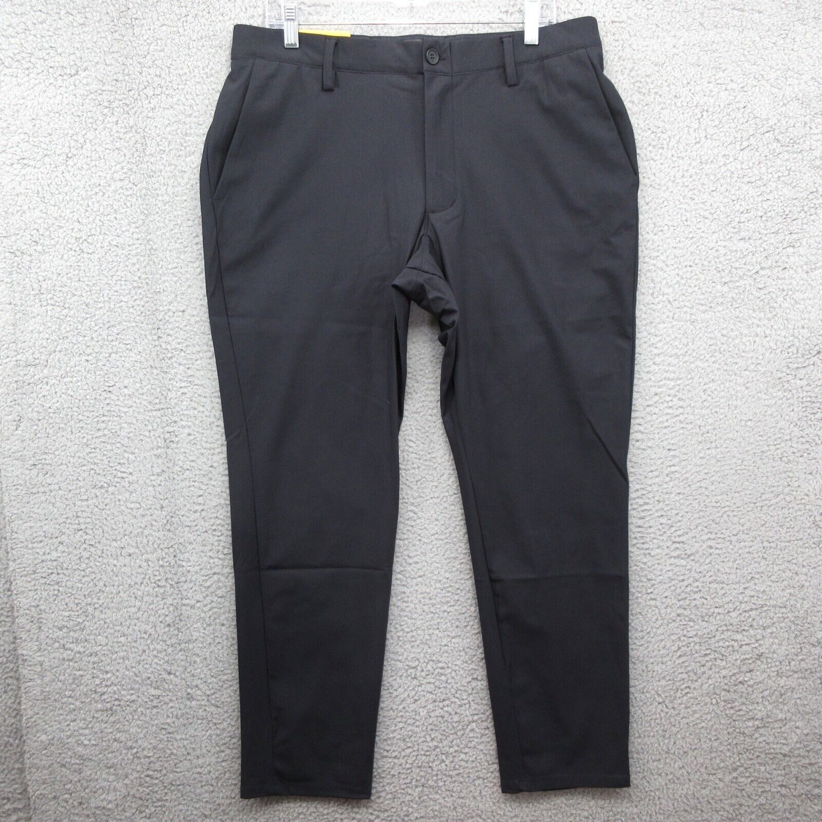 Under Armour Curry Splash Golf Pants Mens 36x30 Black Taper Performance Steph
