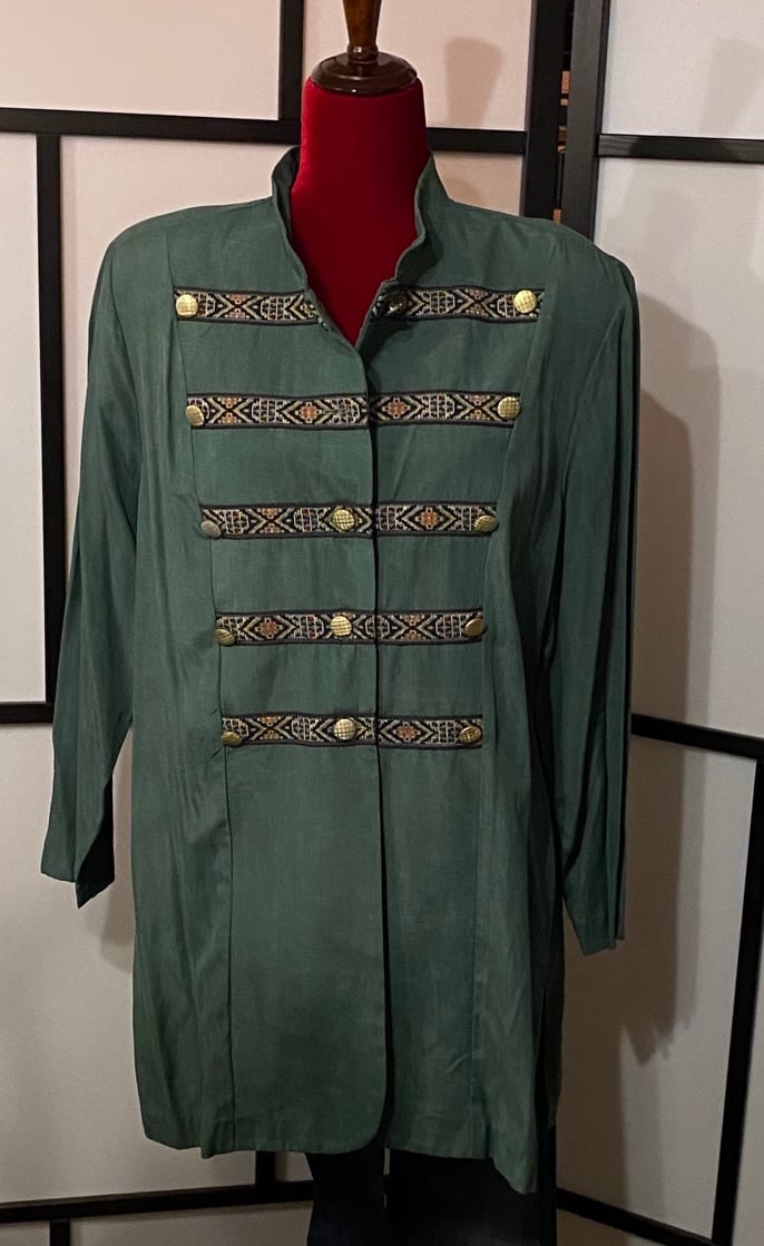 Vintage Betsy’s Things Women’s Military Style Jacket (16)