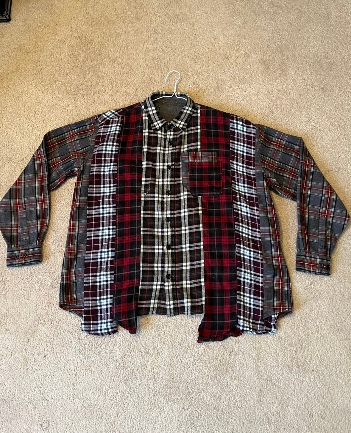 Oversized Men's or Women's custom flannel