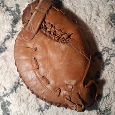 Vintage 1970s Seaway Cowhide Custom Built Pro Model Baseball Glove Japan T-310