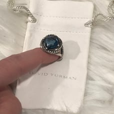 David Yurman Infiniti topaz ring