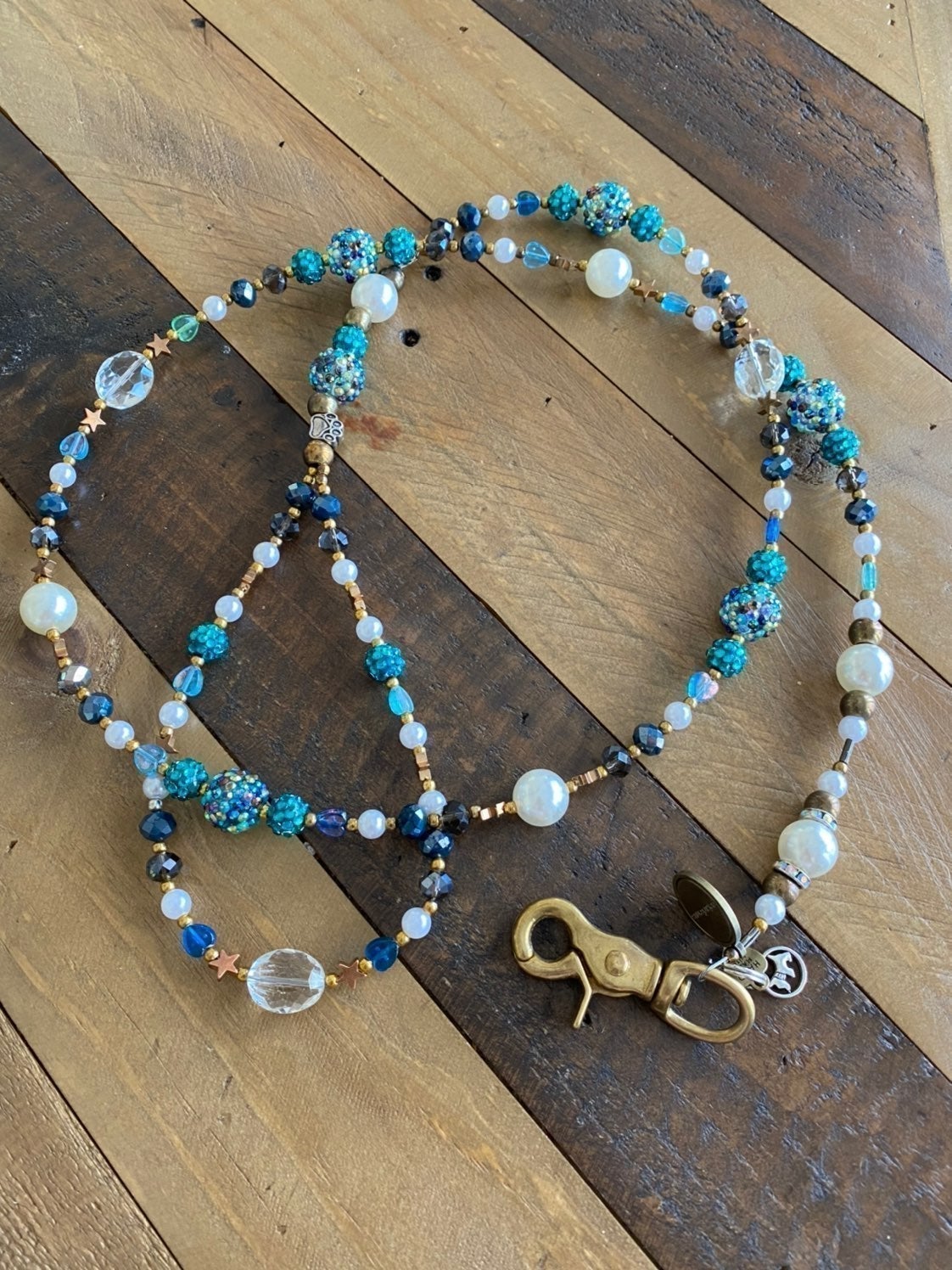 New Petartemis Luxtury Beaded Dog Leash