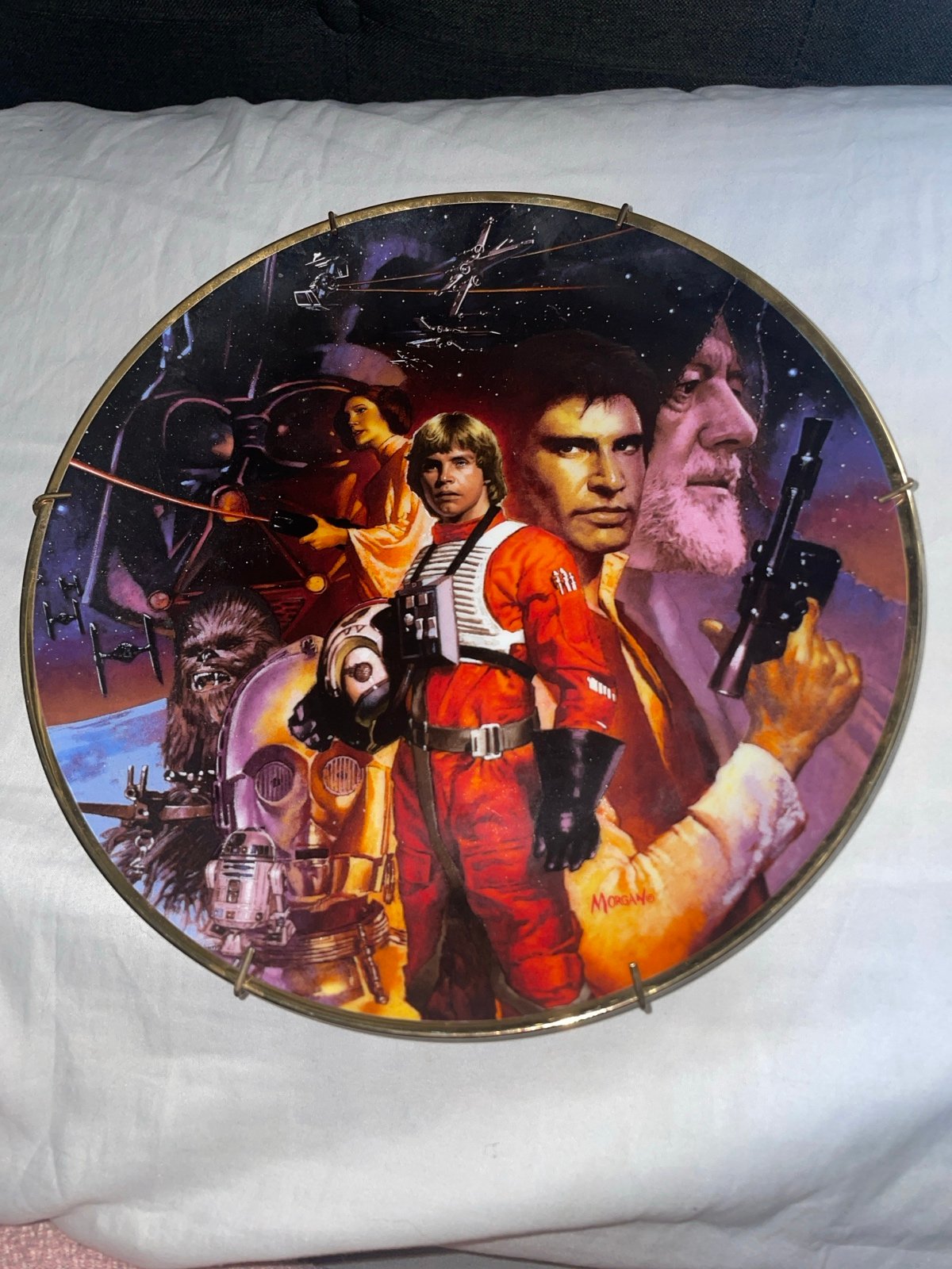Star Wars 1977 collectors item Plate
