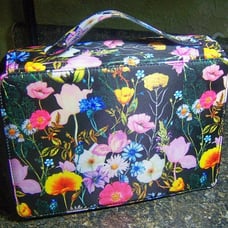 200 Slots Colored Pencil Case-Twill Oxford Pencil Holder with Zipper Closure