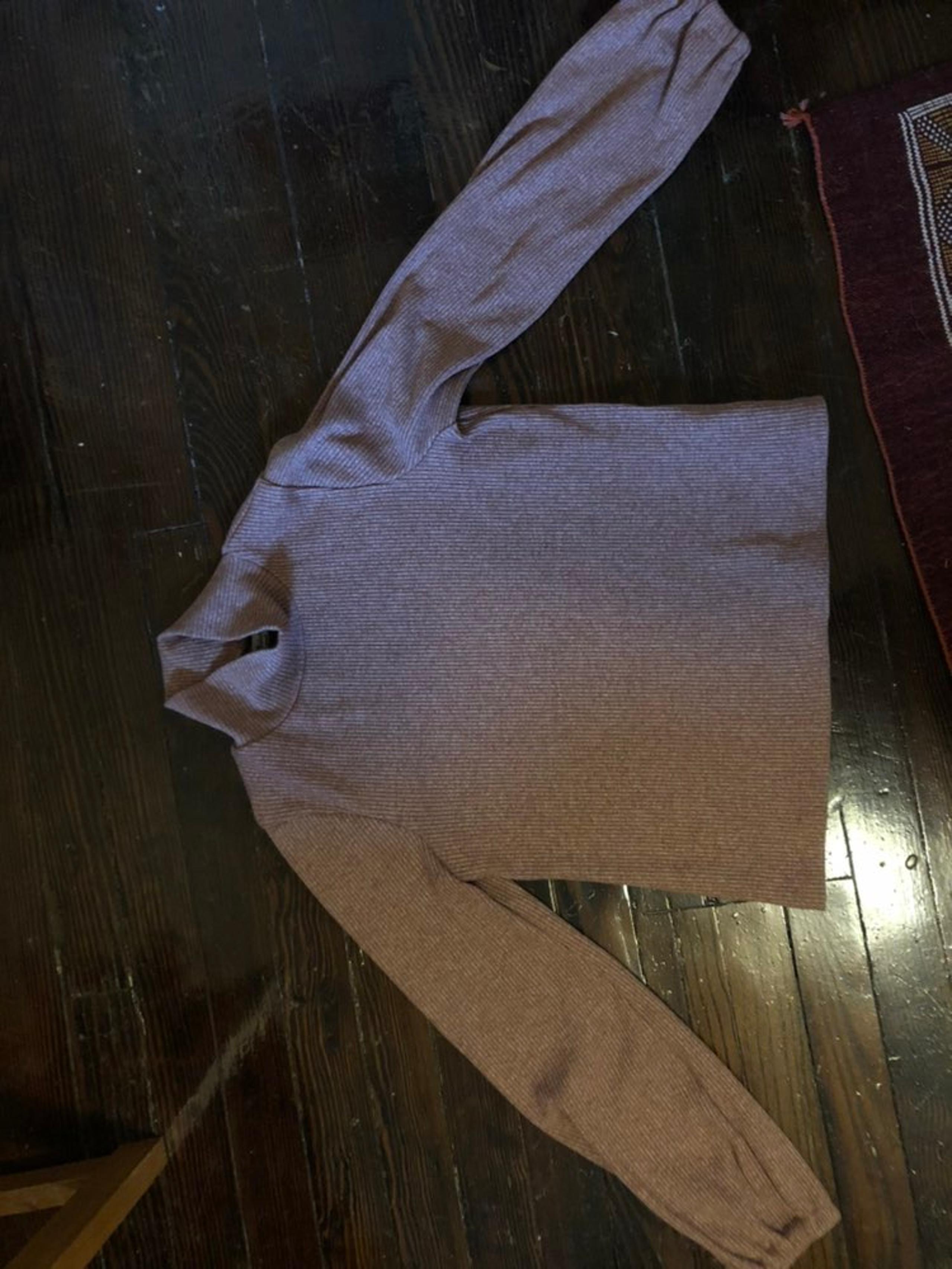 Madewell pink turtleneck
