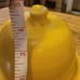 Yellow handmade pottery butter dish