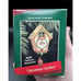 Brand New Hallmark 1988 Christmas Cuckoo Ornament Clock Bluebird Movement -17D