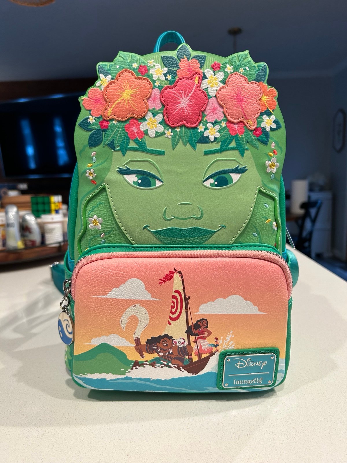 Loungefly Moana Floral Print Backpack