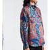 Banjanan Cora Botanical Print Button Up Shirt Sz S New