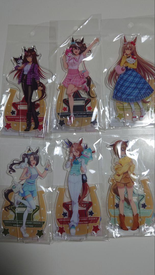 Uma Musume Pretty Derby Sanrio Characters Acrylic Stand, New and Unopened