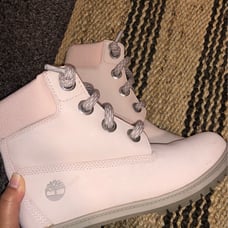 Soft Pink Timberlands
