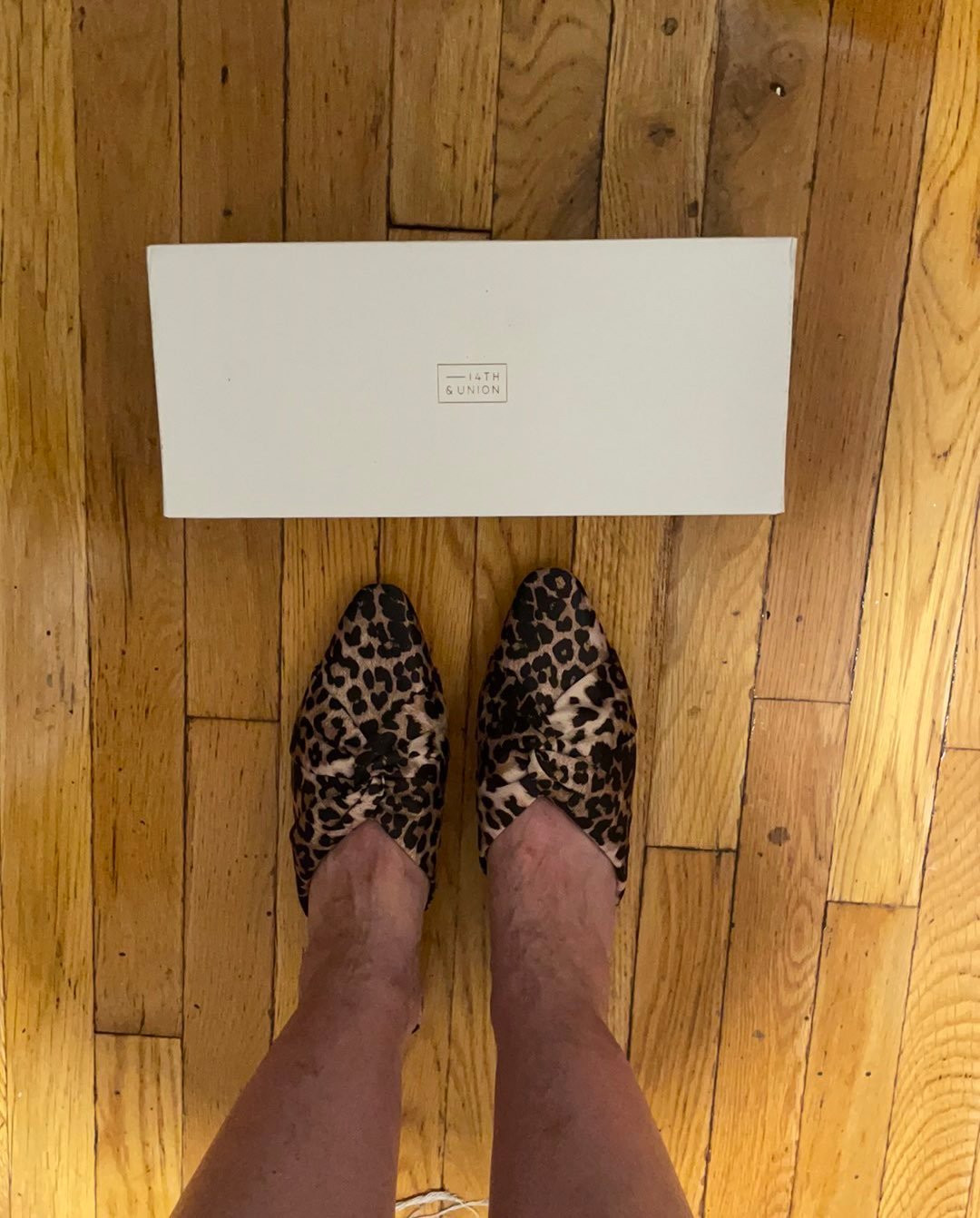 14th & union leopard mules