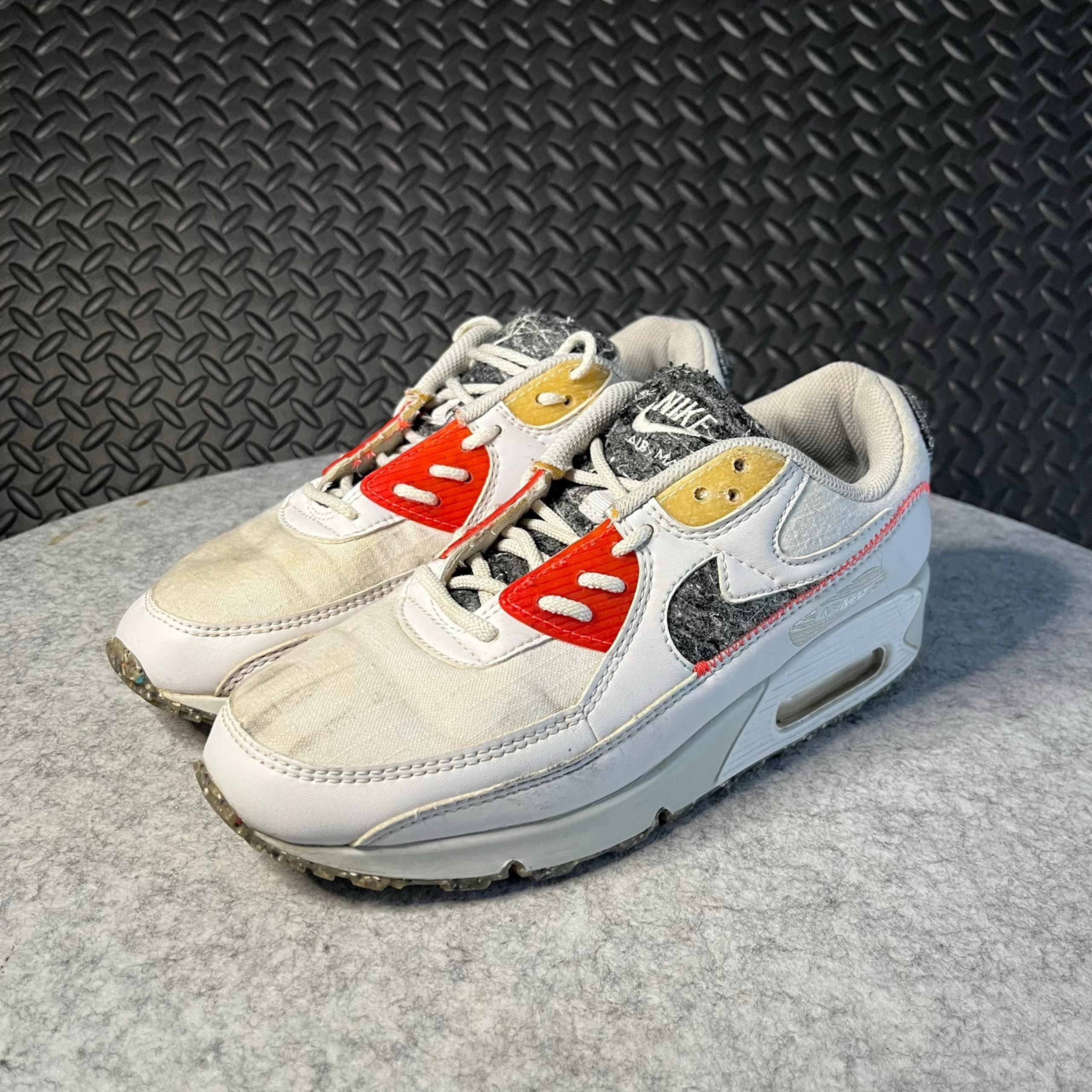 Nike Air Max 90 M2Z2 White Recycled Wool Pack Men Size 7.5 Woman 9.5 DD0383-100