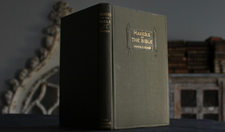 Rare Antique Book Makers Of The Bible