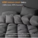 Down fiber comforter oversized