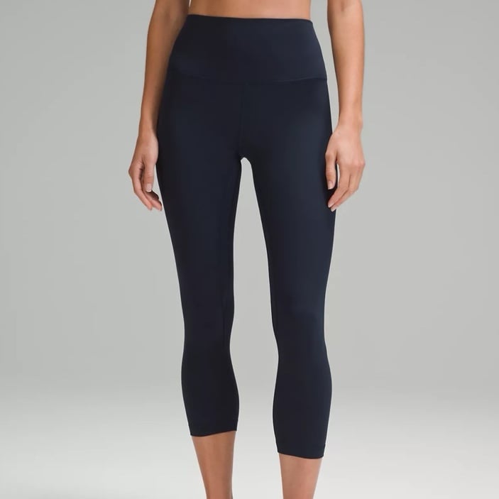 Lululemon Align HR Crop 23” True Navy 4