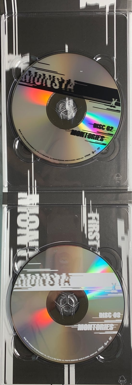 Monsta X Minhyuk signed montories
