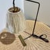 Serena & Lily Flynn Table Lamp (Raffia Wave Shade)