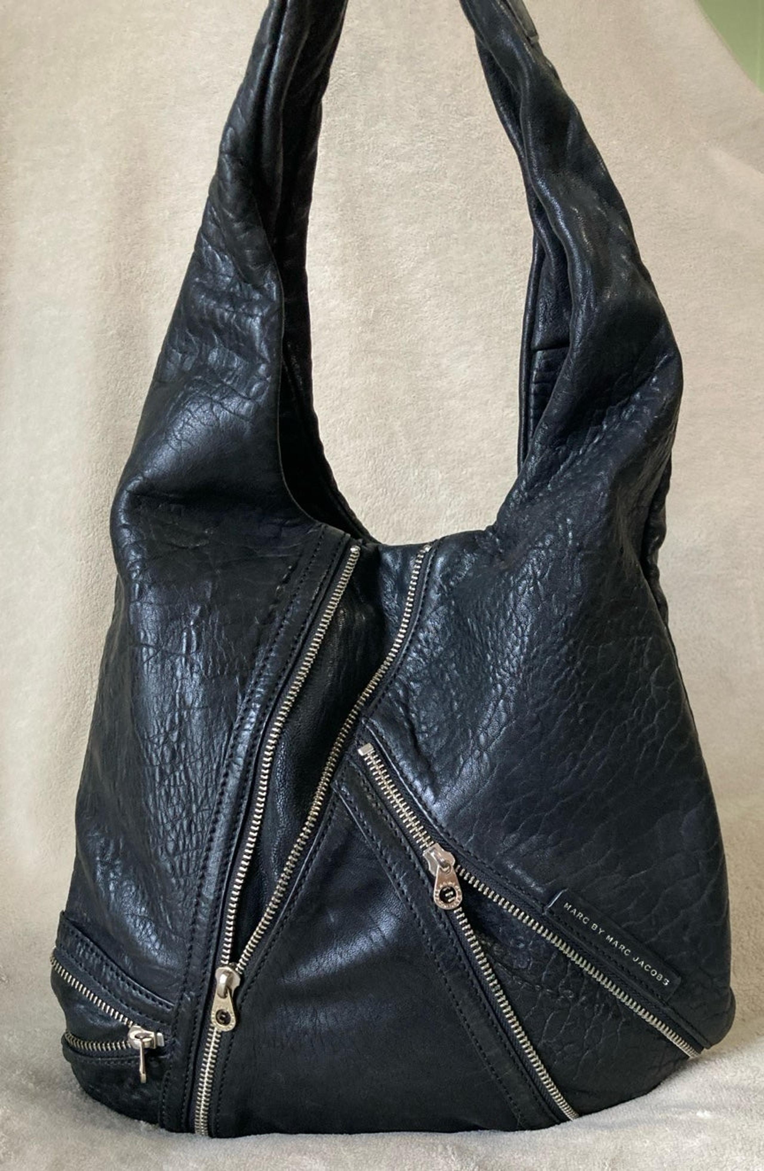 Marc by Marc Jacobs black leather bag