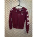 Victoria’s Secret PINK full zip hoodie sweater in burgundy size XS