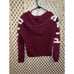 Victoria’s Secret PINK full zip hoodie sweater in burgundy size XS