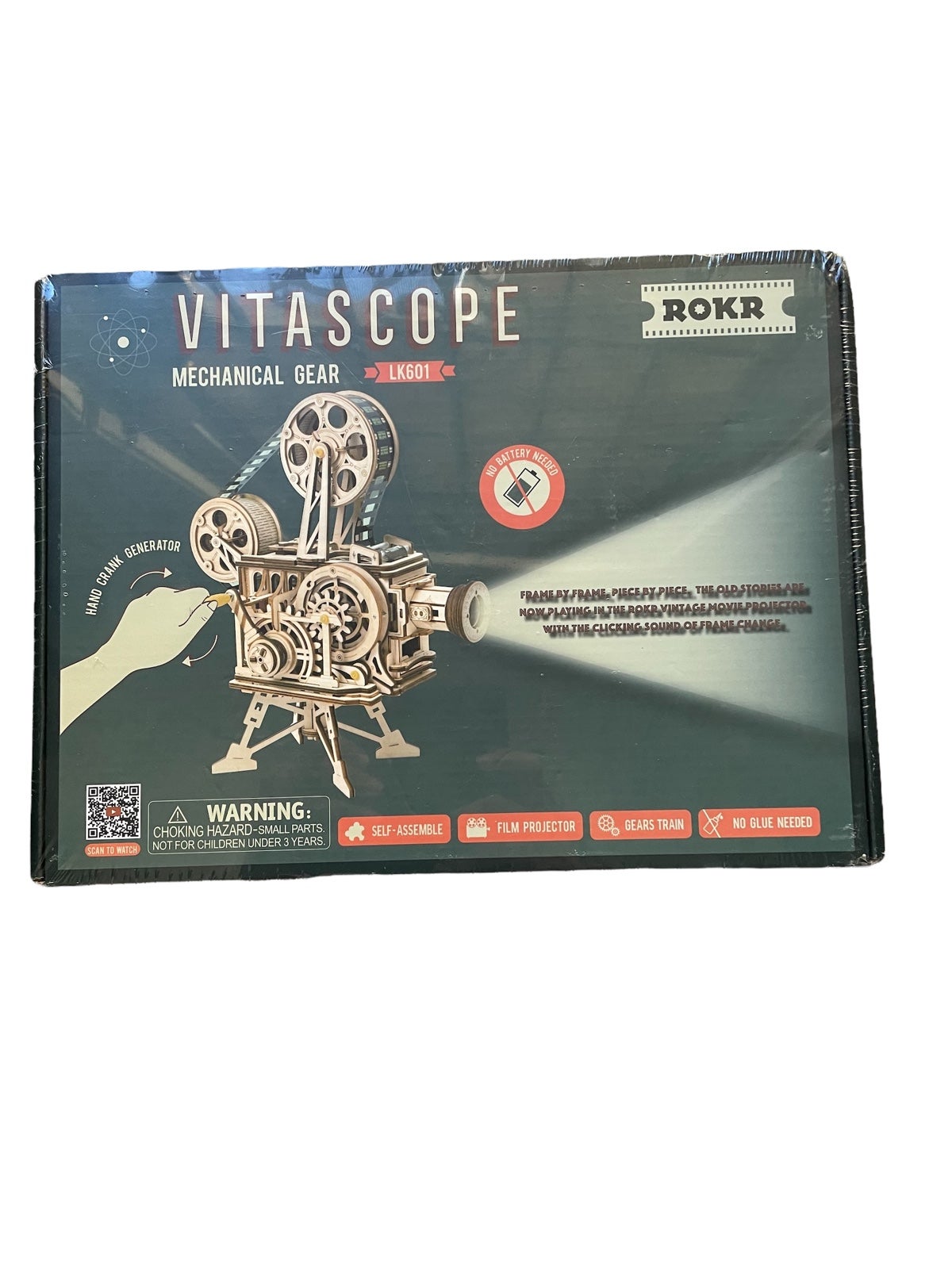 New ROKR 3-D Vitascope Mechanical Gear #LK601