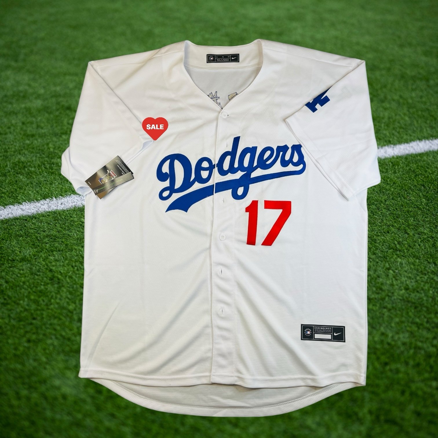 LA Dodgers Ohtani jersey Japanese letters size XL