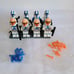 Lego Stars Wars Clone Trooper Mini Figure Lot Of 8
