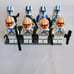 Lego Stars Wars Clone Trooper Mini Figure Lot Of 8