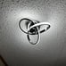 Black Modern Ceiling Light Fixtures 6000K Semi Flush Mount