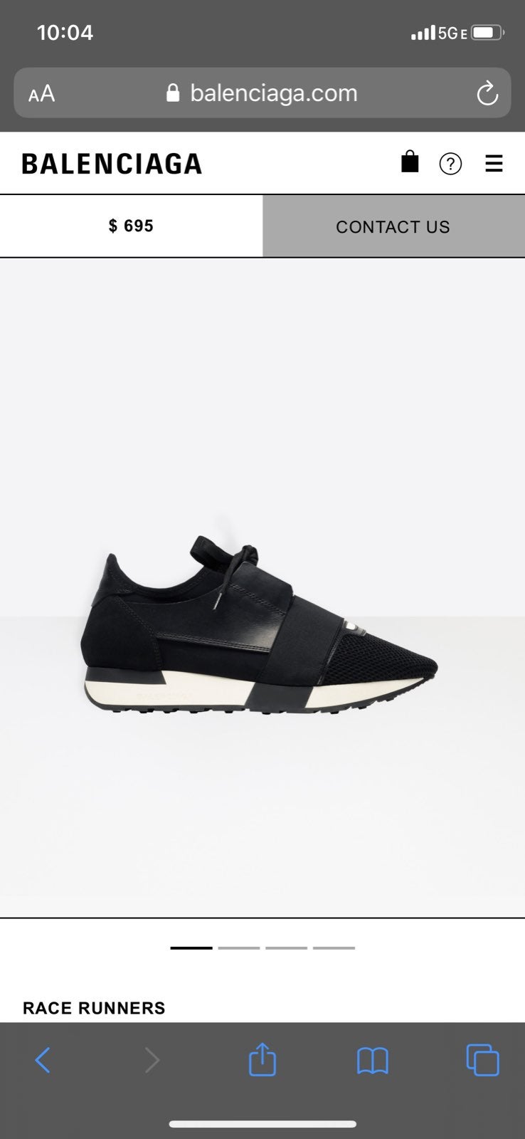 balenciaga runners sneakers
