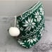 Ulta Beauty Makeup Snowflake Sweater Knit Bag w Sealed Items Bonus Facial Masks