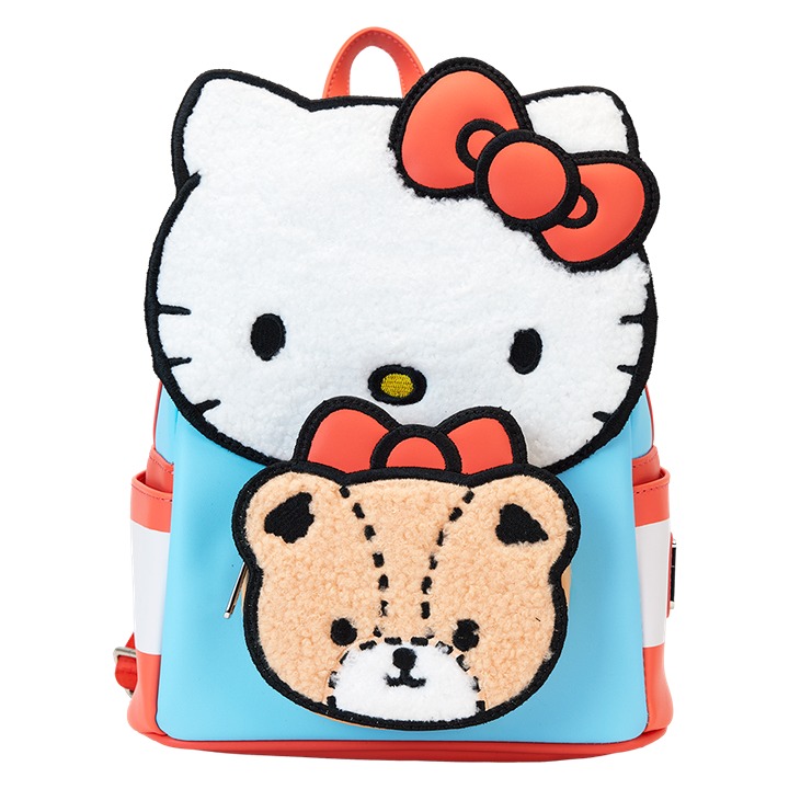 Sanrio Hello Kitty & Tiny Chum Bear Sherpa Mini Backpack