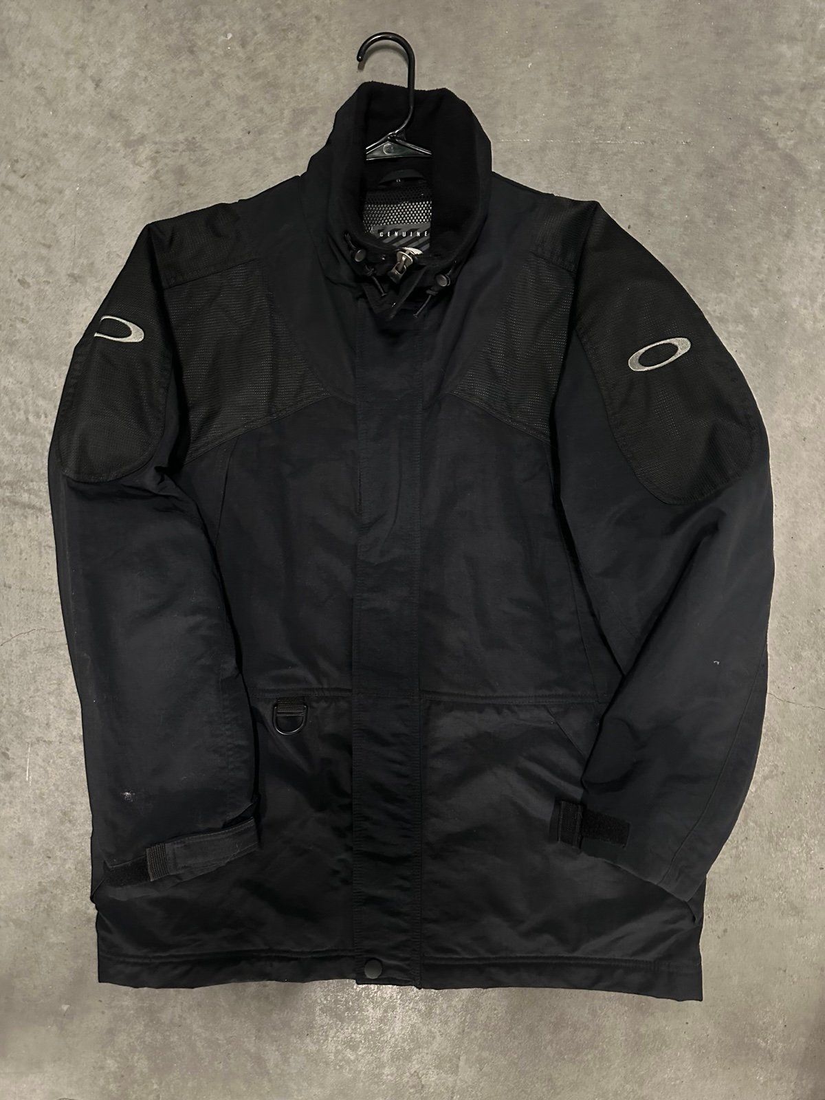 Vintage Oakley Software Jacket Tactical Black Heavy Streetwear Y2K Men’s M