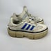 Adidas x Ivy Park Womens 6.5 Beyonce Super Sleek Platform Shoe White Blue GZ3890