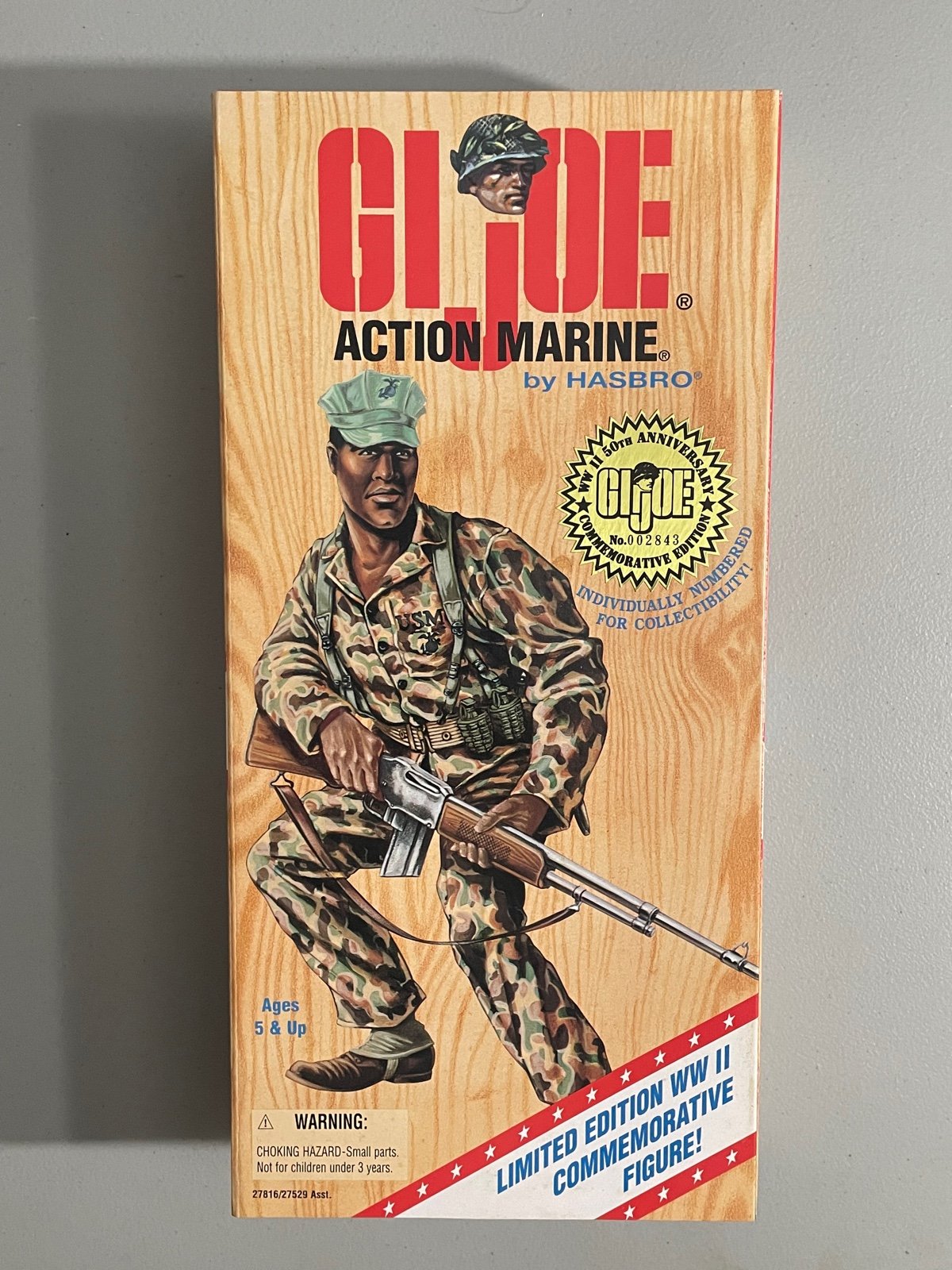 G.I. Joe Action Marine World War 2 50th Anniversary (Hasbro, 1996)