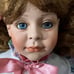 Rare Fayzan Spanos Porcelain Doll LE 052/200, 27 in, 2002
