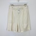 J. Crew High Rise Trouser Short City Twill Soft Ivory Tailored Classic US 4 NWT