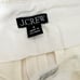 J. Crew High Rise Trouser Short City Twill Soft Ivory Tailored Classic US 4 NWT