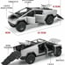 Die-cast Pull-back Pickup Truck Model with Alloy Mountain Bike – Doors Op