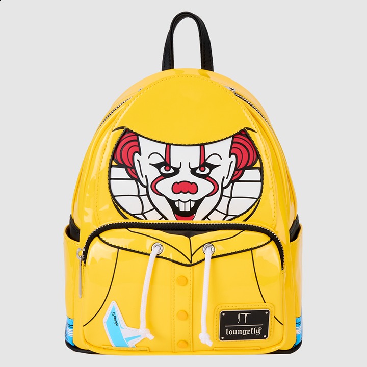 It Pennywise Raincoat Cosplay Glow Mini Backpack