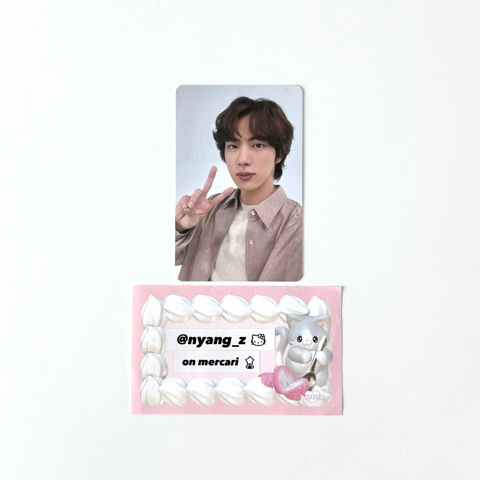 BTS JIN Photocard 2023 FESTA Seoul Photocard