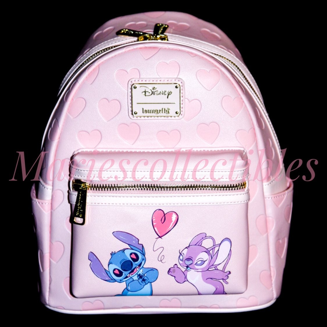 Loungefly Disney Lilo & Stitch Heart Angel Mini Backpack