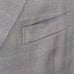 Gieves Hawkes Mens LUXE Suit Jacket EU 50R 42R Blue Double Breasted PLAID Blazer