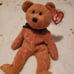 FUZZ BEAR RARE TY Beanie Babie with Errors and Tags