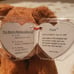FUZZ BEAR RARE TY Beanie Babie with Errors and Tags